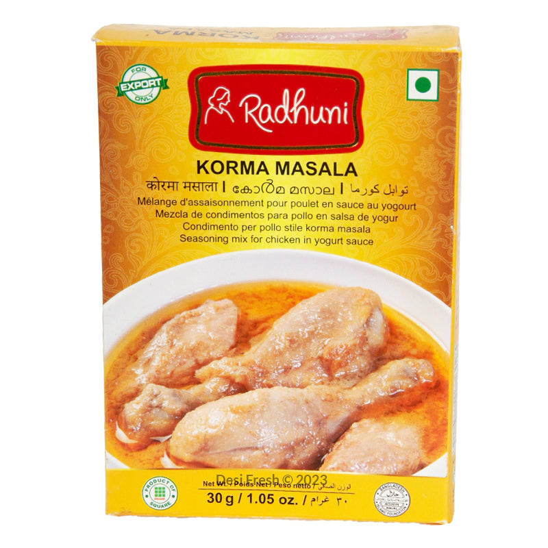 Radhuni Korma Masala 30 gm - SHOBZEE