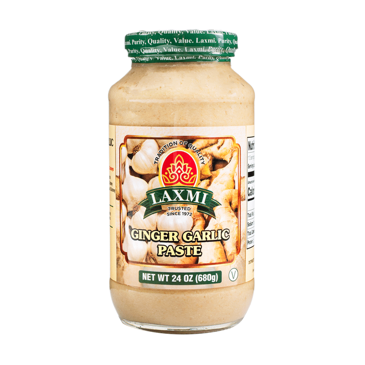 Laxmi Ginger Garlic Paste 24 oz (each) - SHOBZEE