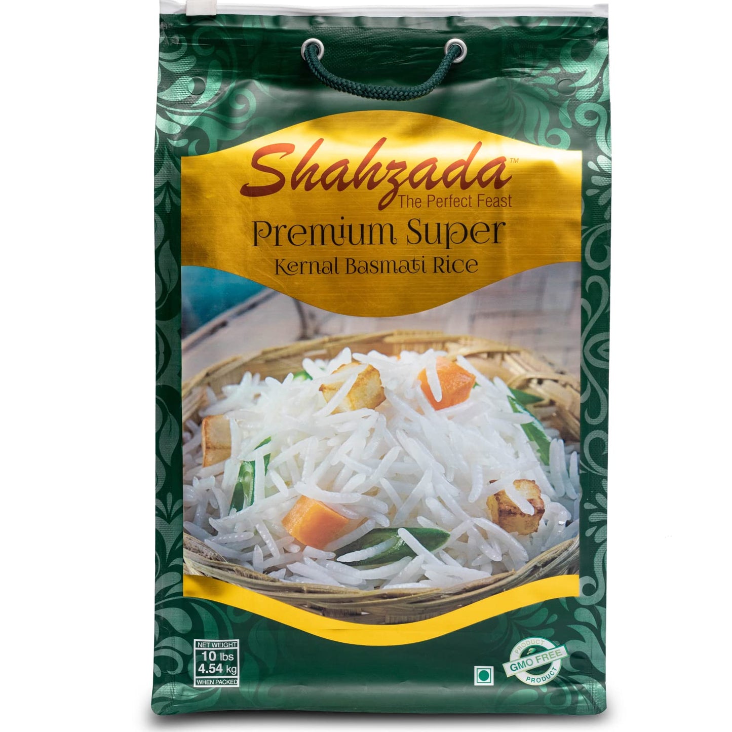 Shajada Premium Super Basmati Rice 10 lb - SHOBZEE