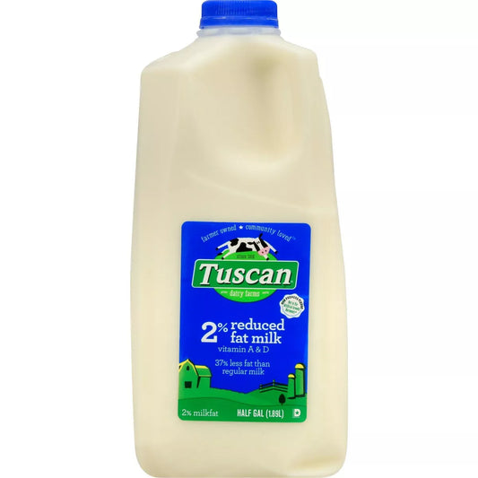 Tuscan 2% Milk - 0.5 gal (1.89 lb)