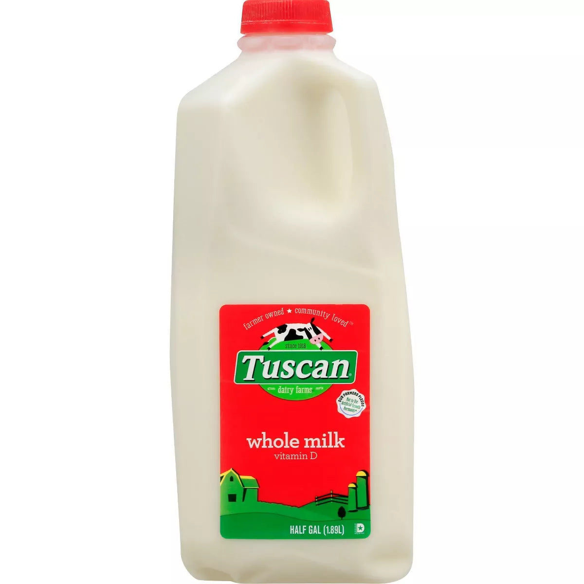 Tuscan Whole Milk - 0.5 gal (1.89 lb)