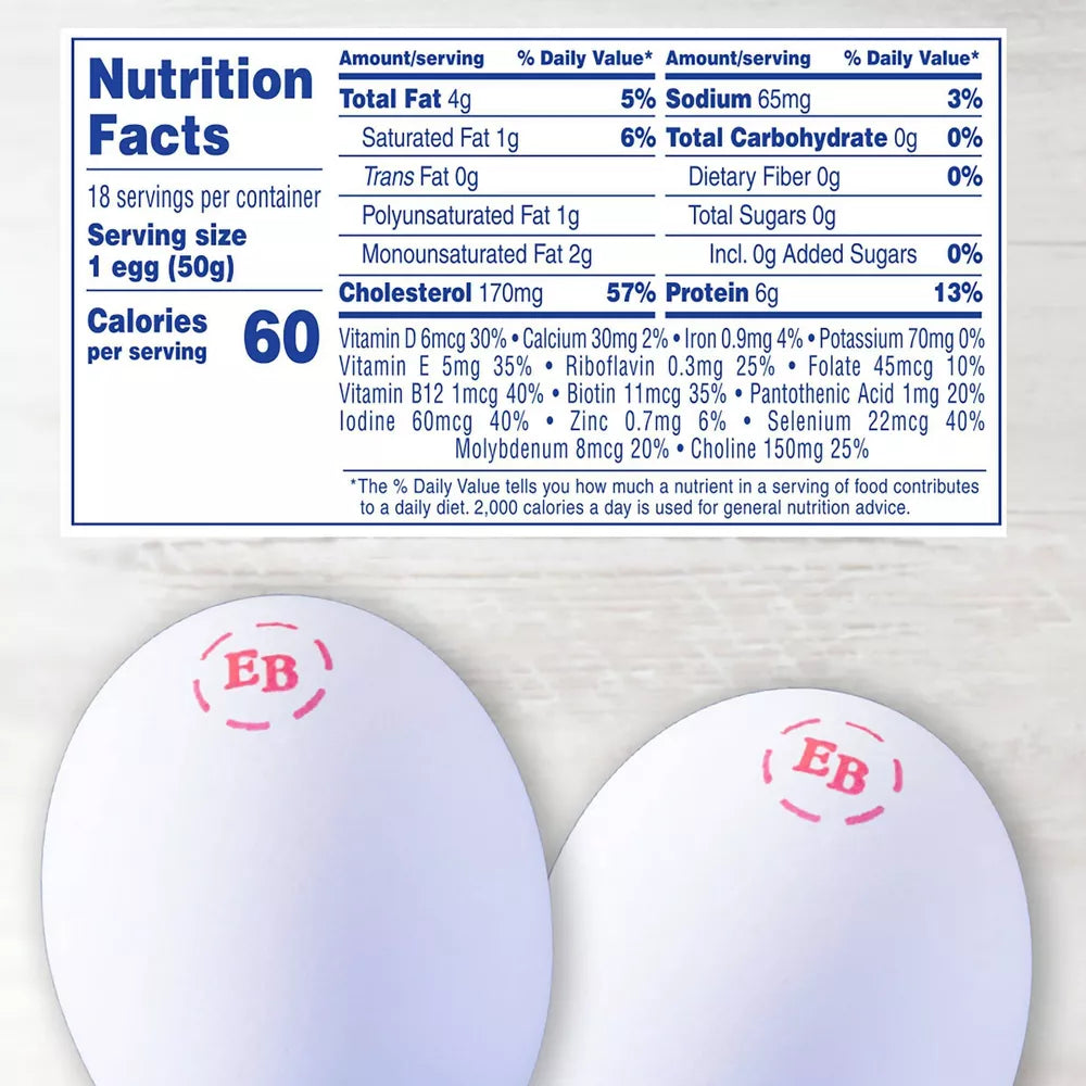 Eggland's Best Grade A Extra Large Eggs - 18ct