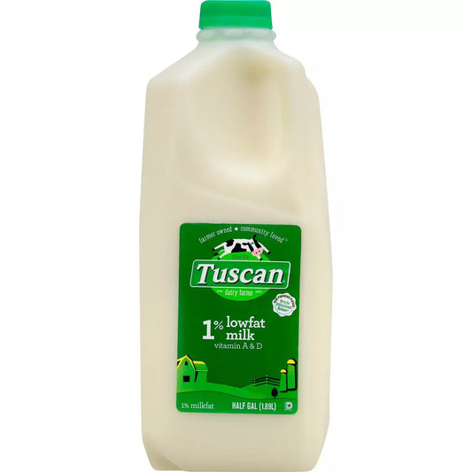 Tuscan 1% Milk - 0.5 gal (1.89 lb)