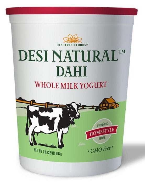 DESI NATURAL INDIAN DAHI (WHOLE MILK) - SHOBZEE