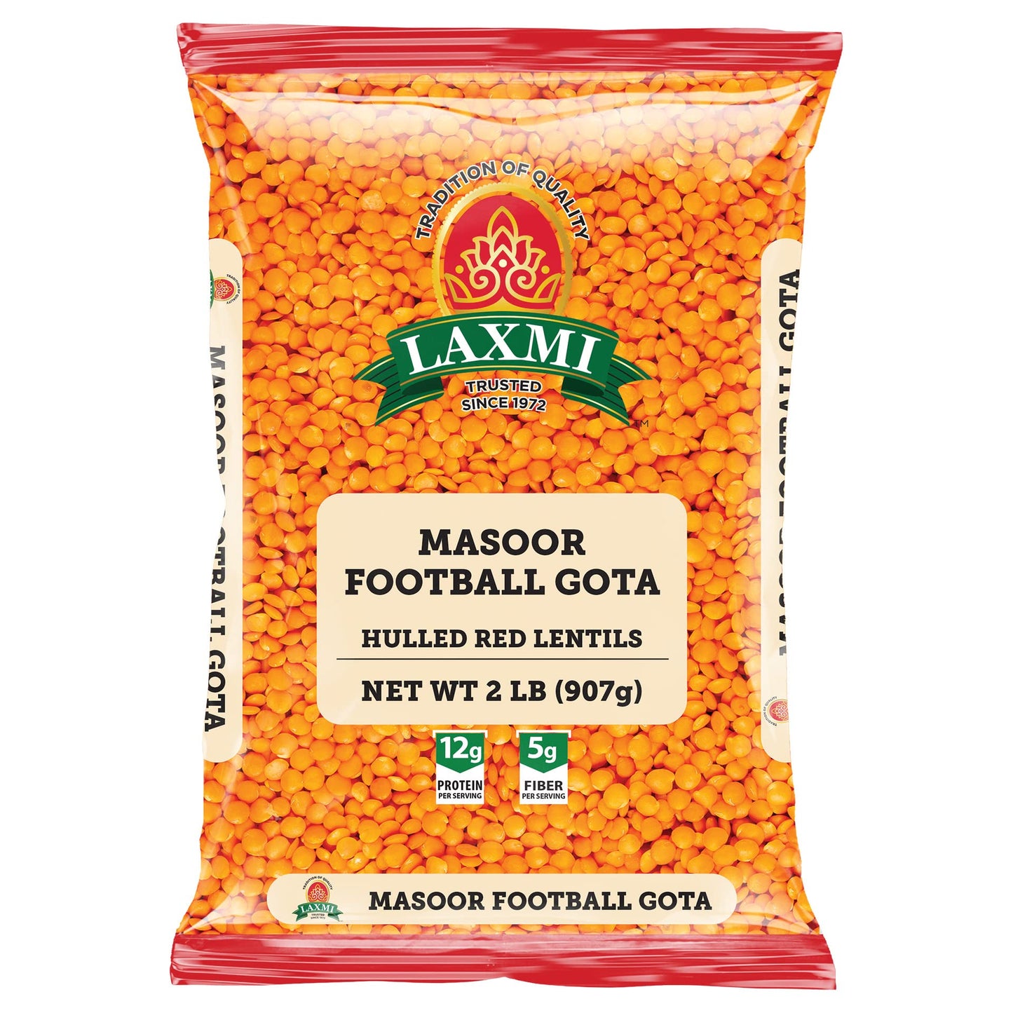 Laxmi Masoor Dal or Red Lentils, 2lbs